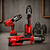Teď lisujeme i ceny: radiální lisovačky RIDGID se slevou až –15 %